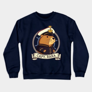 Captain Bara Capy. Bara Crewneck Sweatshirt